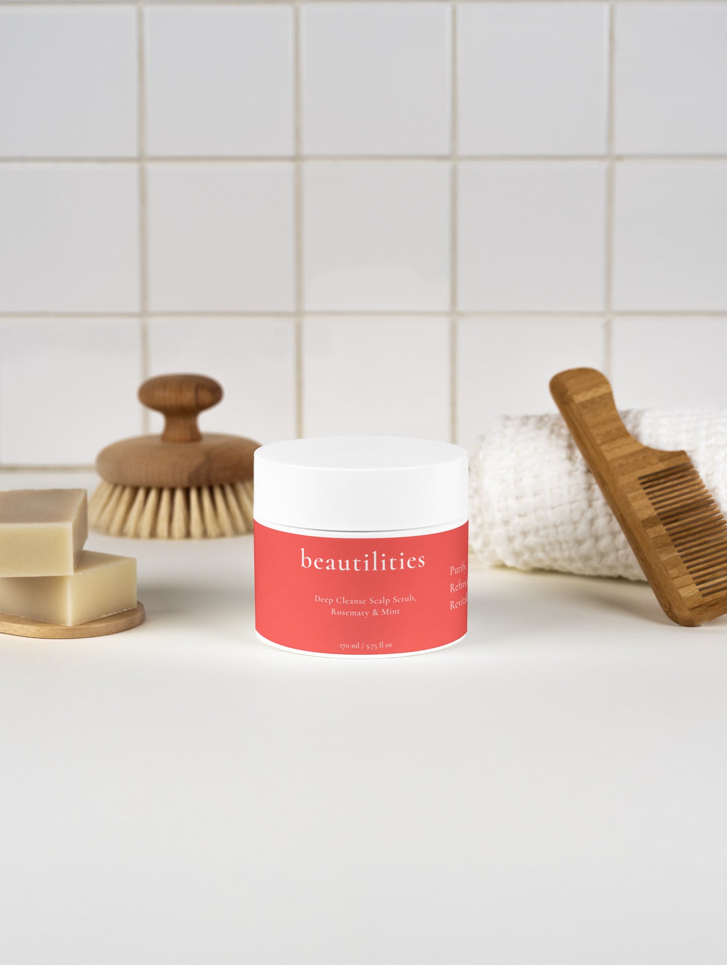 Deep Cleanse Scalp Scrub, Rosemary & Mint