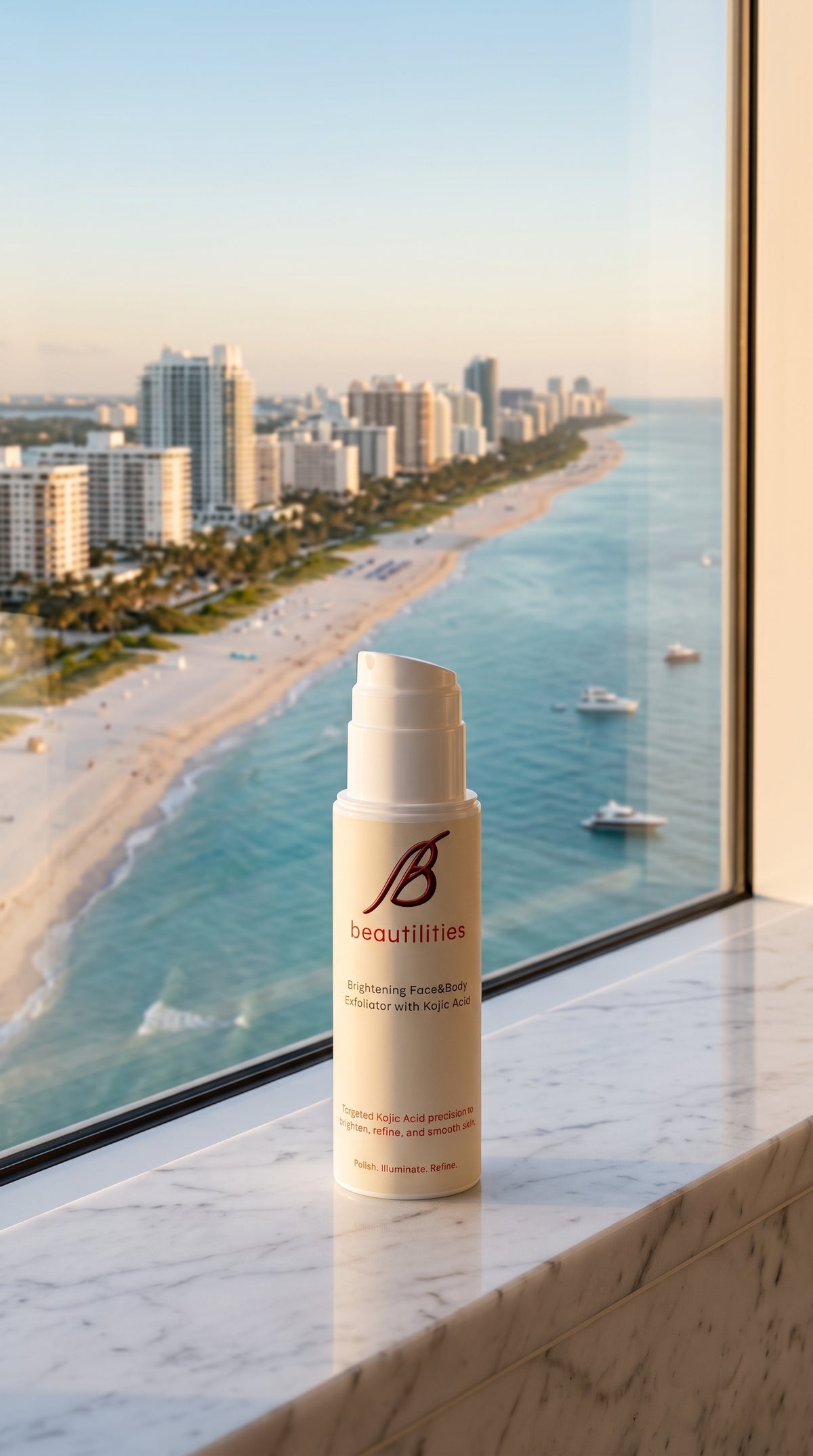 Brightening Face&Body Exfoliator with Kojic Acid