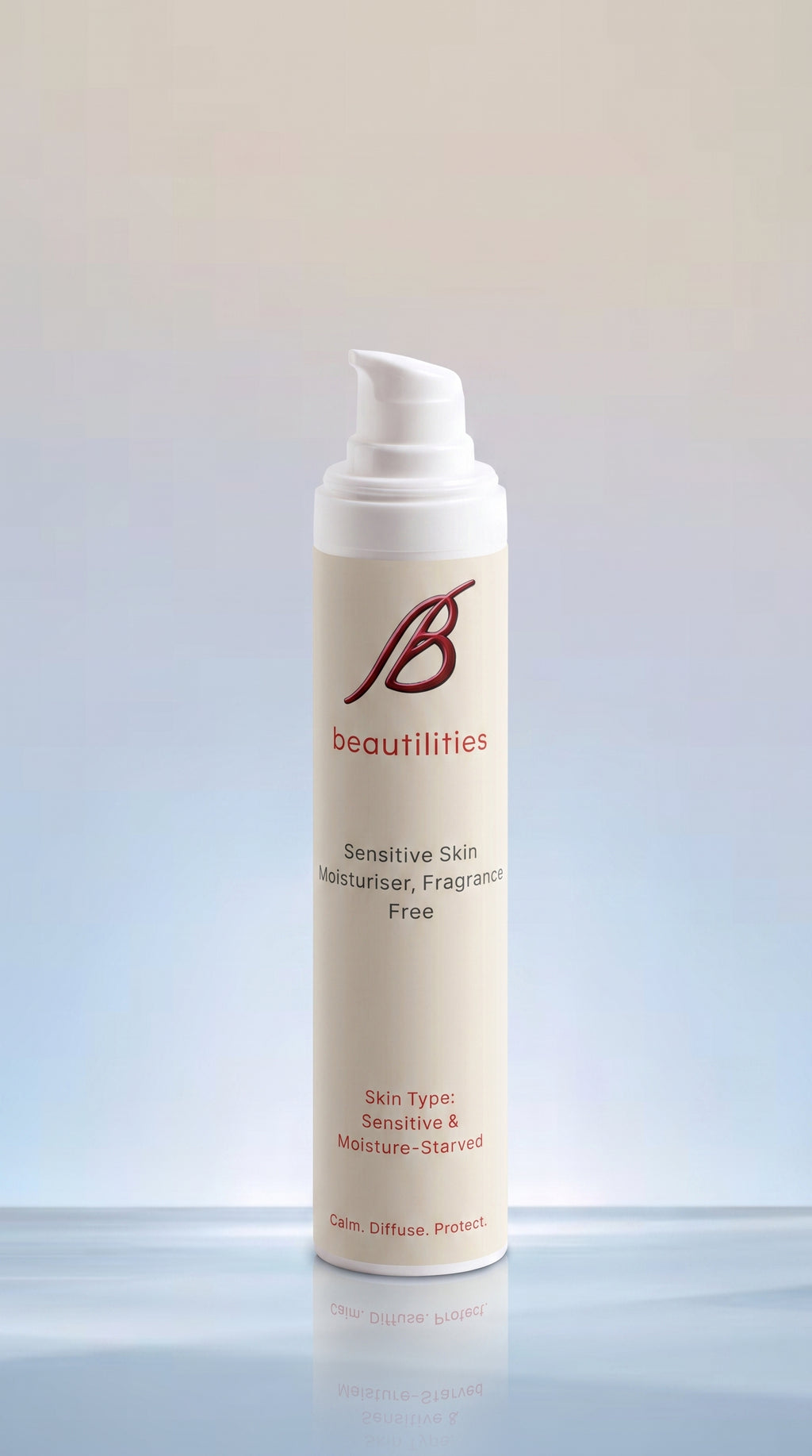 Sensitive Skin Moisturiser, Fragrance Free