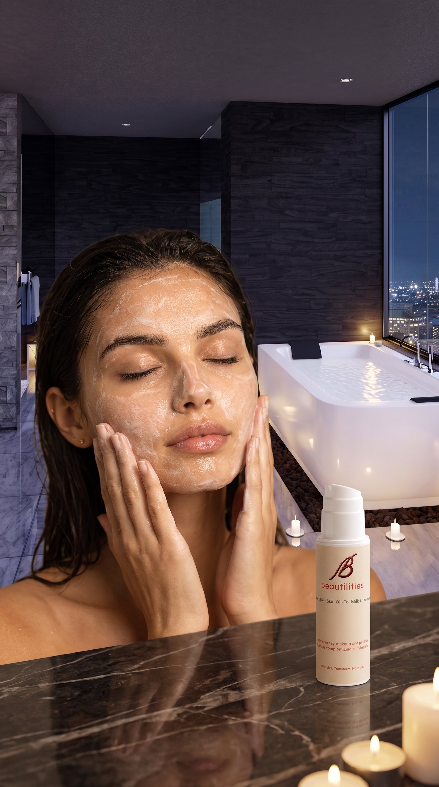Sensitive Skin Oil-To-Milk Cleanser