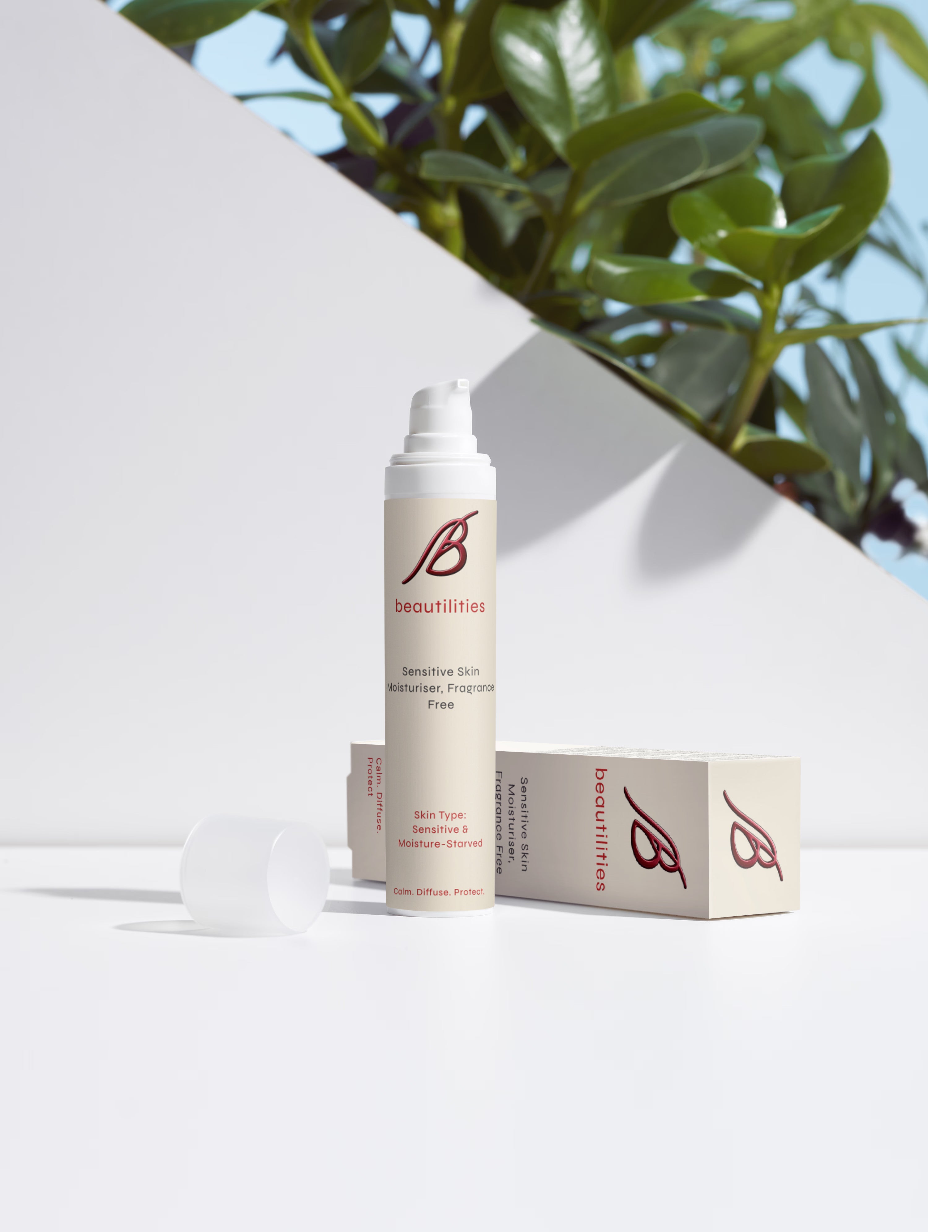Sensitive Skin Moisturiser, Fragrance Free
