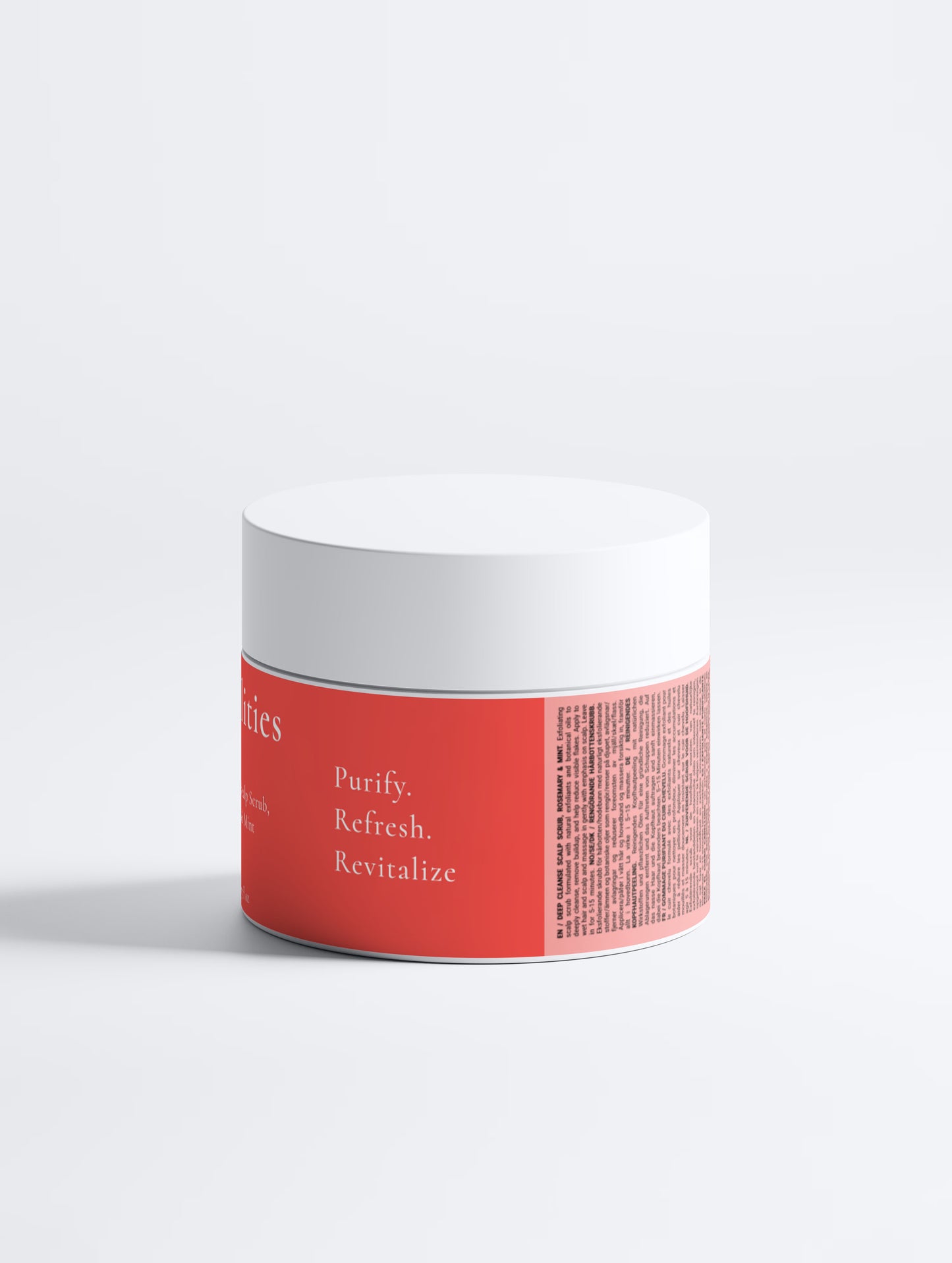 Deep Cleanse Scalp Scrub, Rosemary & Mint