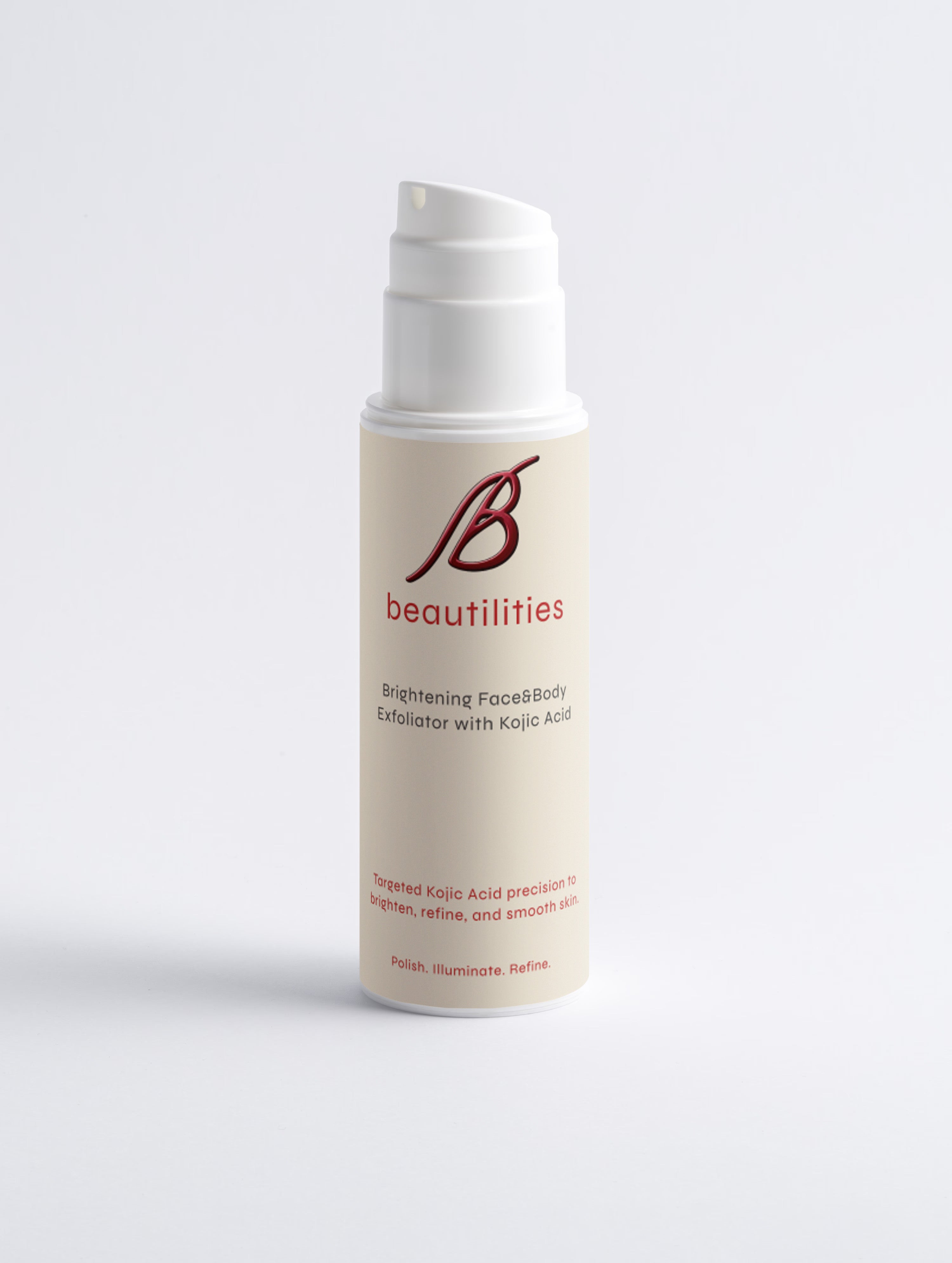 Brightening Face&Body Exfoliator with Kojic Acid